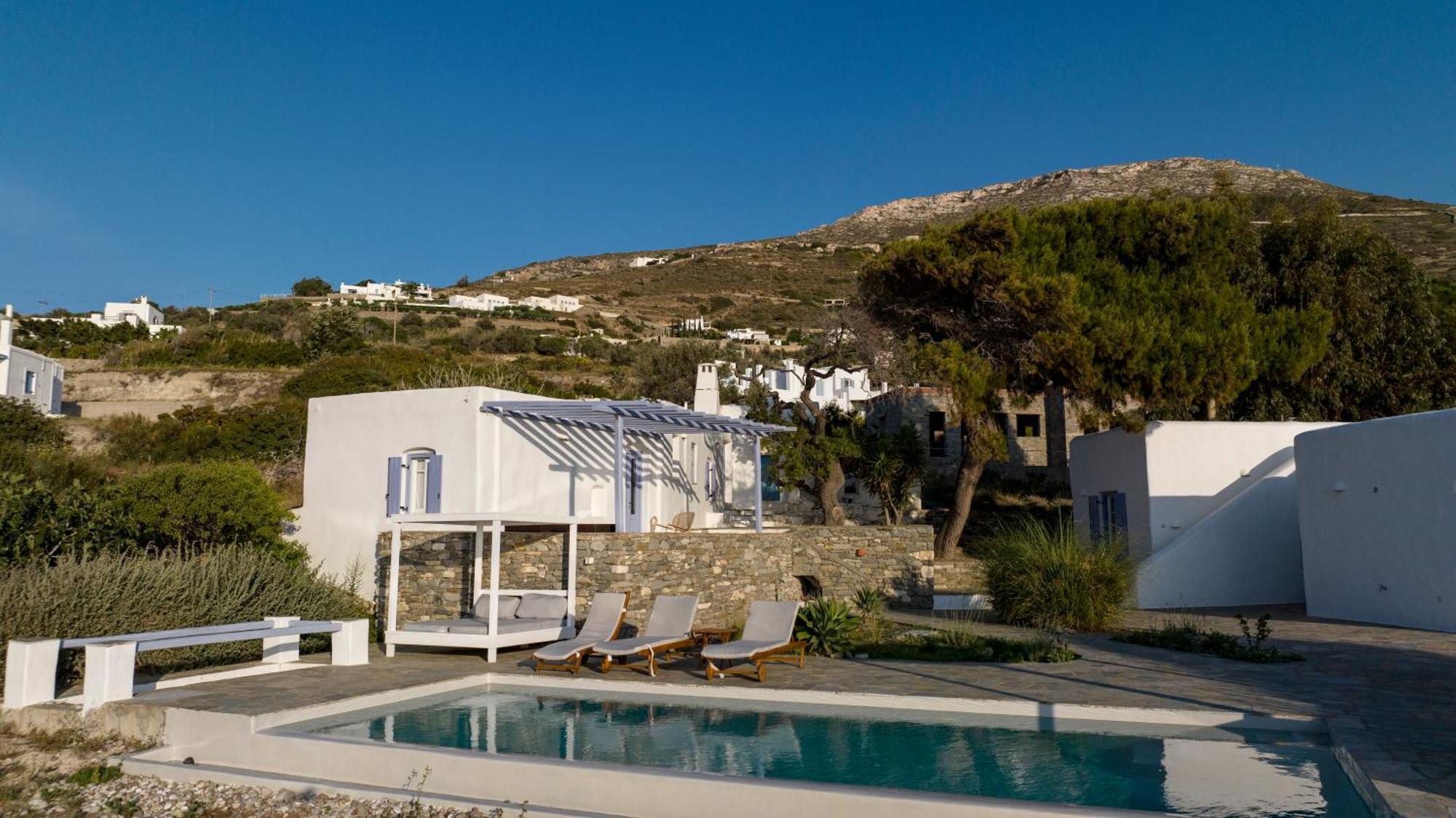 Orasea Villa With Private Pool Páros Exterior foto